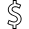 A dollar icon